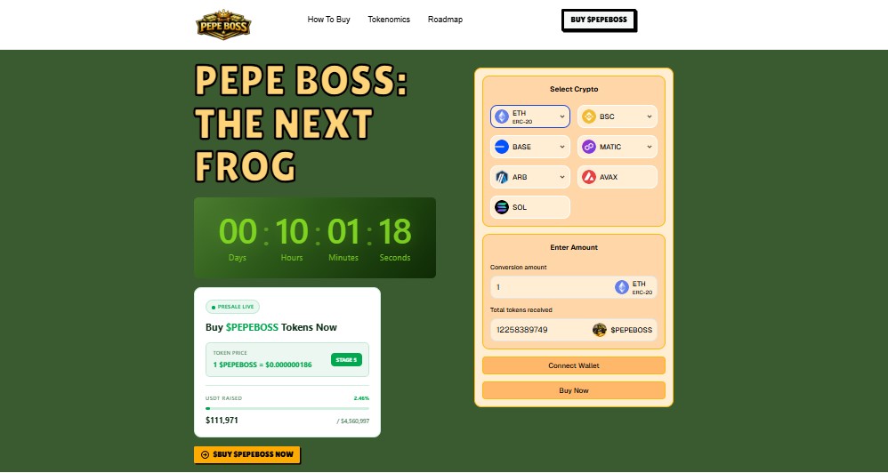 PEPE BOSS Presale 2026