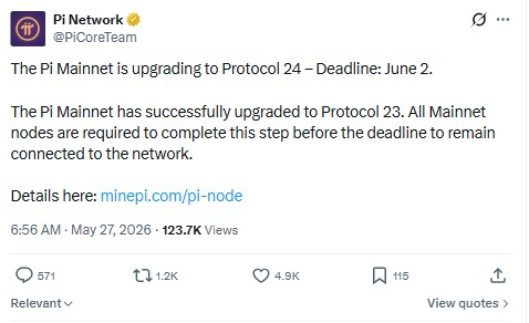 Pi Network Protocol 24 Upgrade