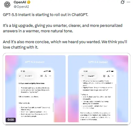 AI News: GPT-5.5 Instant लॉन्च, ChatGPT को मिला नया AI अपग्रेड