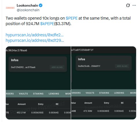 pepe coin price prediction in inr, whale position alert