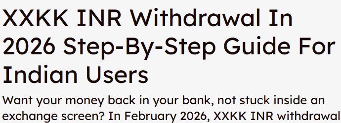 XXKK Withdrawal Guide 