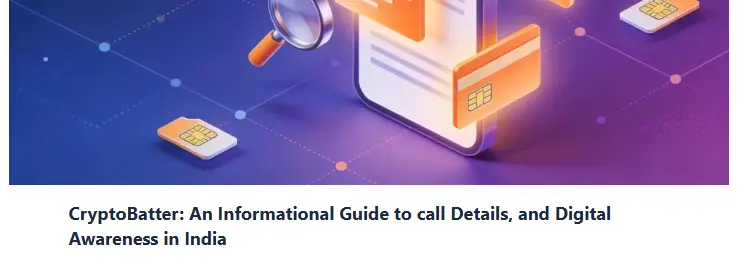 Crypto Batter SIM Scam Alert