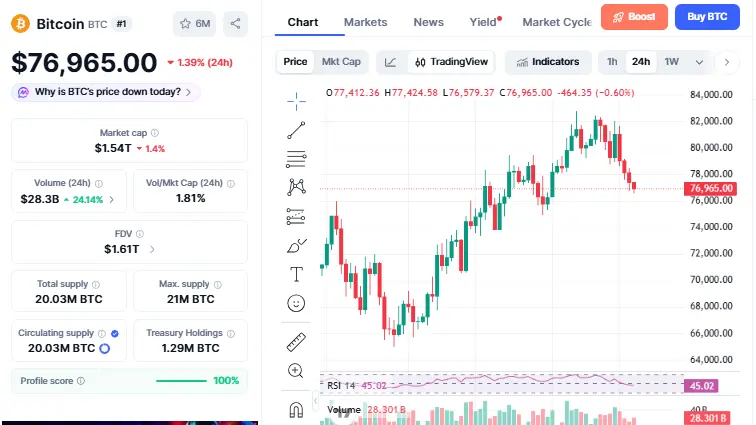 Bitcoin Market Overview 