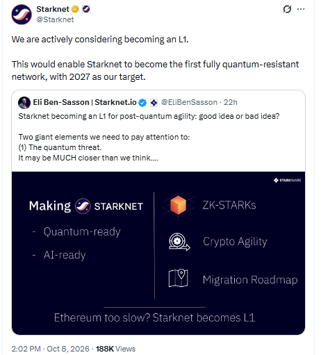 starknet l1 idea news today