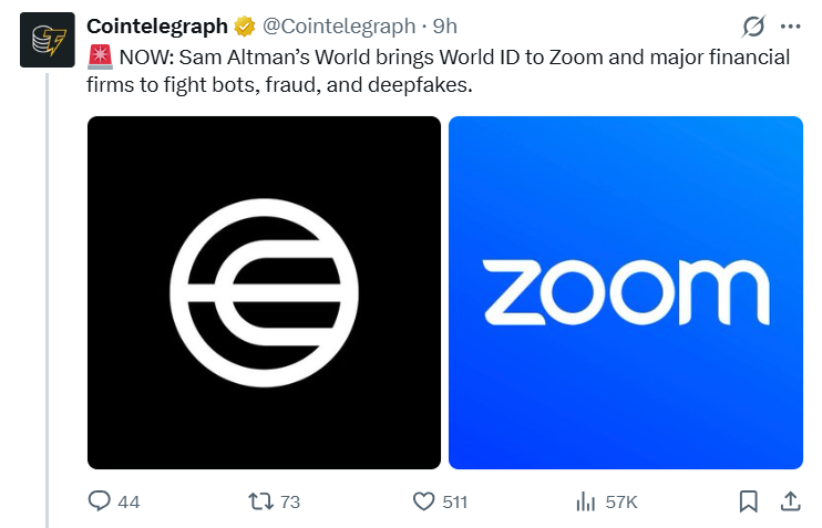 World Coin News: Zoom पर लांच हुई World ID