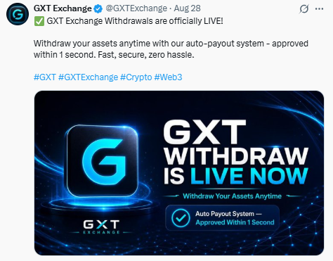GXT Exchange Listing