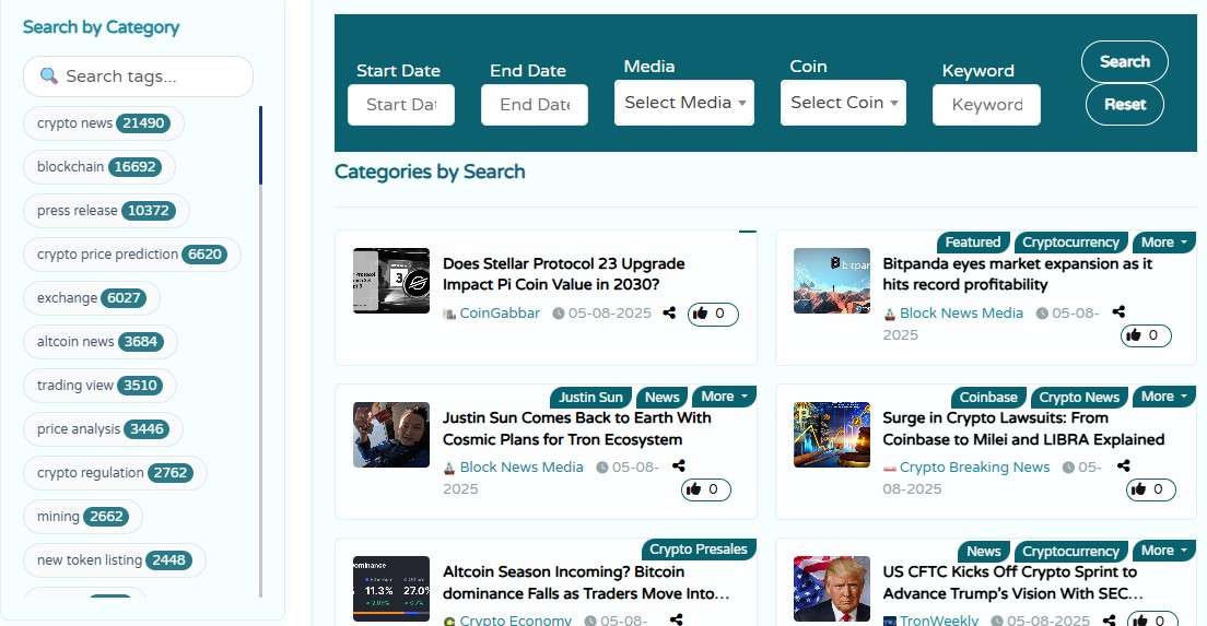 Best Crypto News Aggregator of 2025
