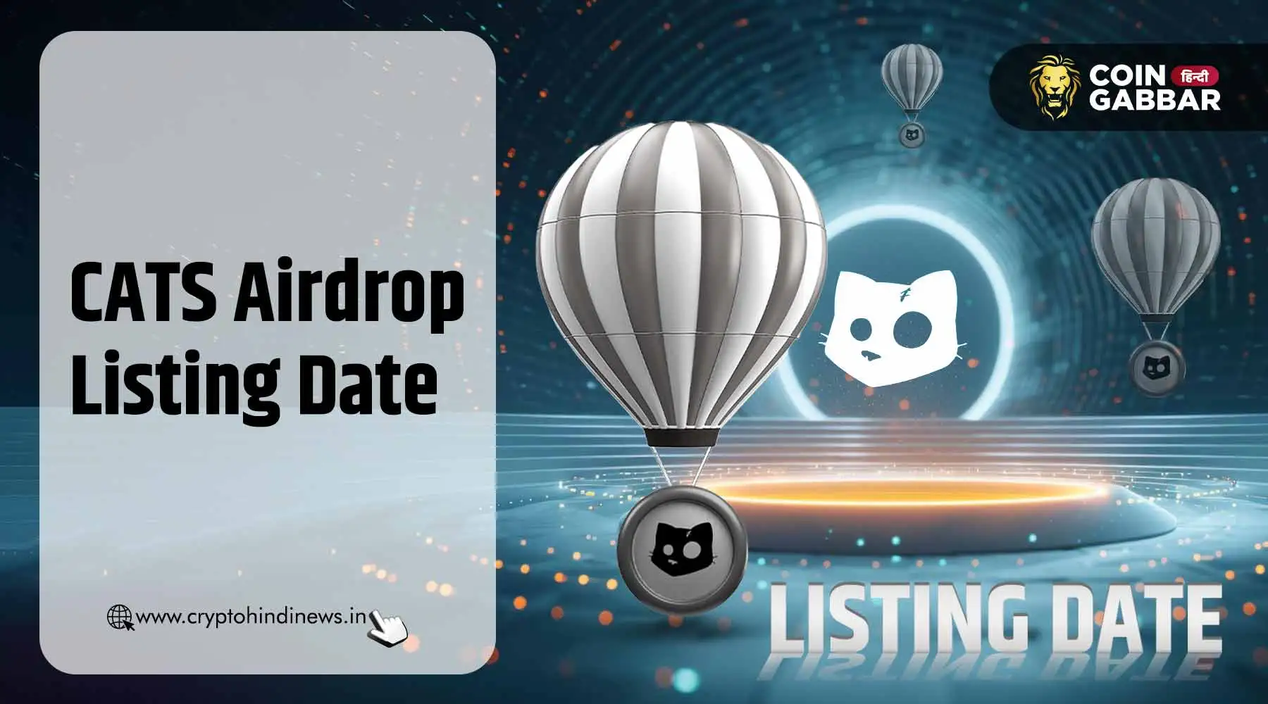CATS Airdrop Listing Date, 8 अक्टूबर को है लॉन्चिंग