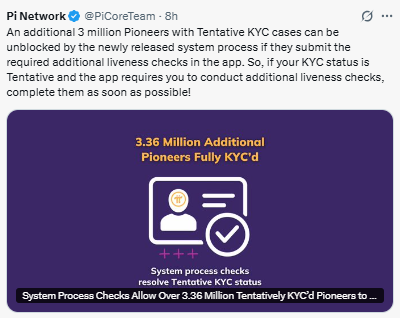 Pi Network KYC System Process