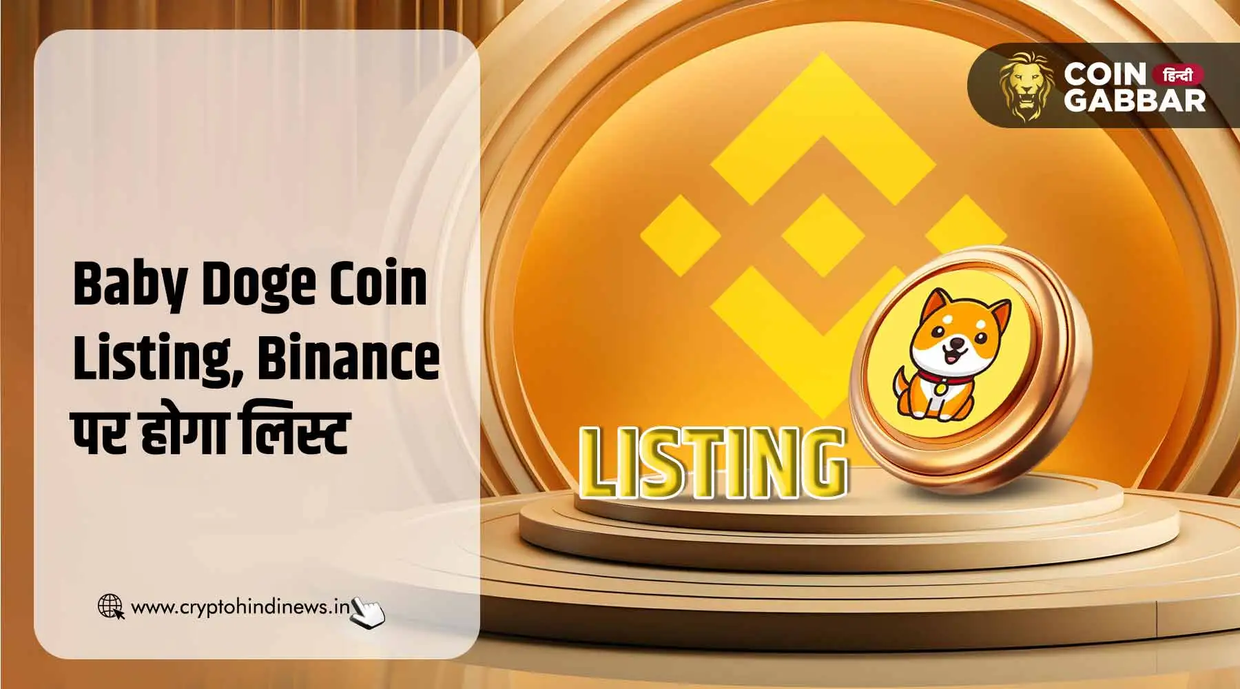 Baby Doge Coin Listing, Binance Listing से क्या मिलेगा फ़ायदा