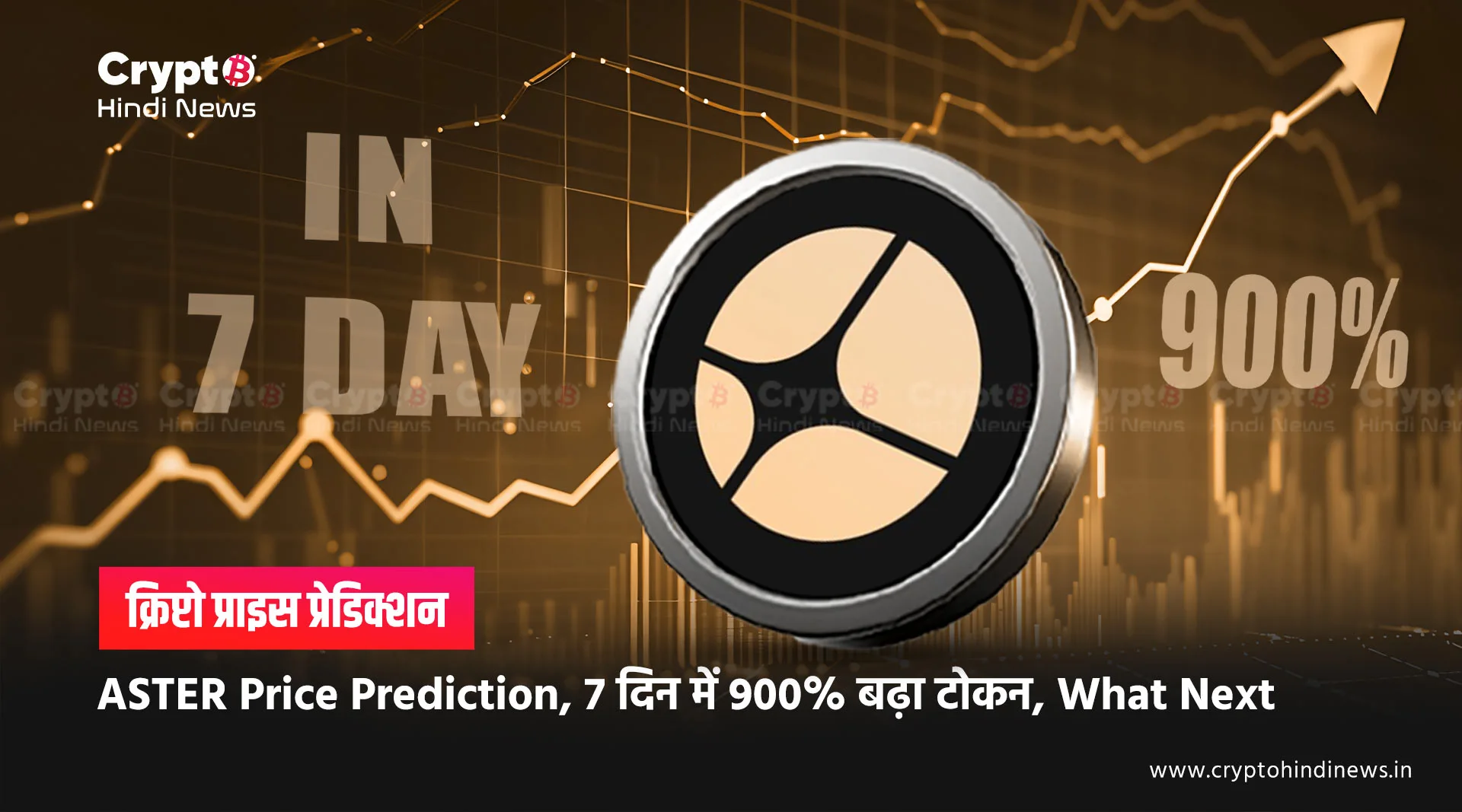 ASTER Price Prediction, 7 दिन में 900% बढ़ा टोकन, What Next
