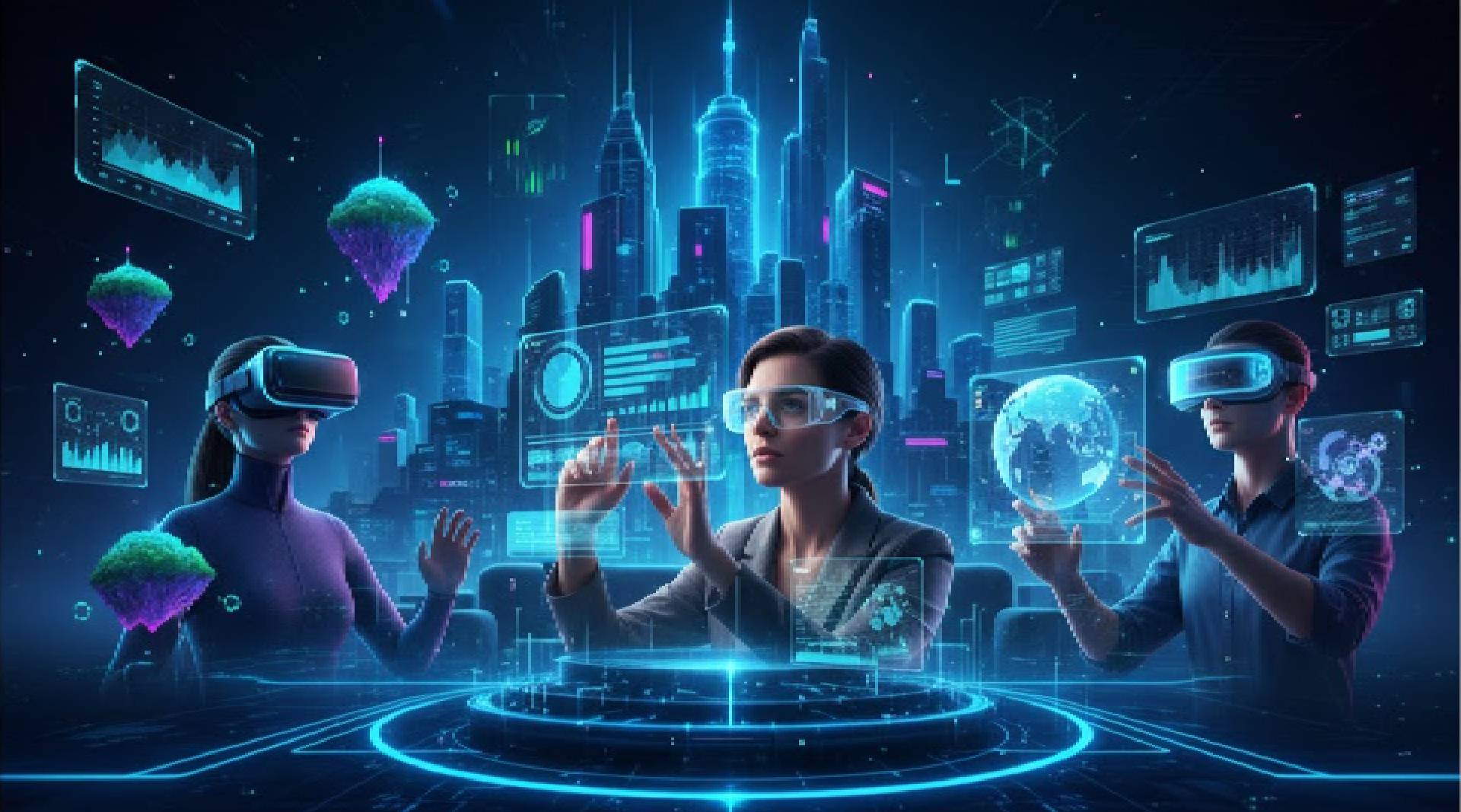 Metaverse roles of VR AR and MR technologies