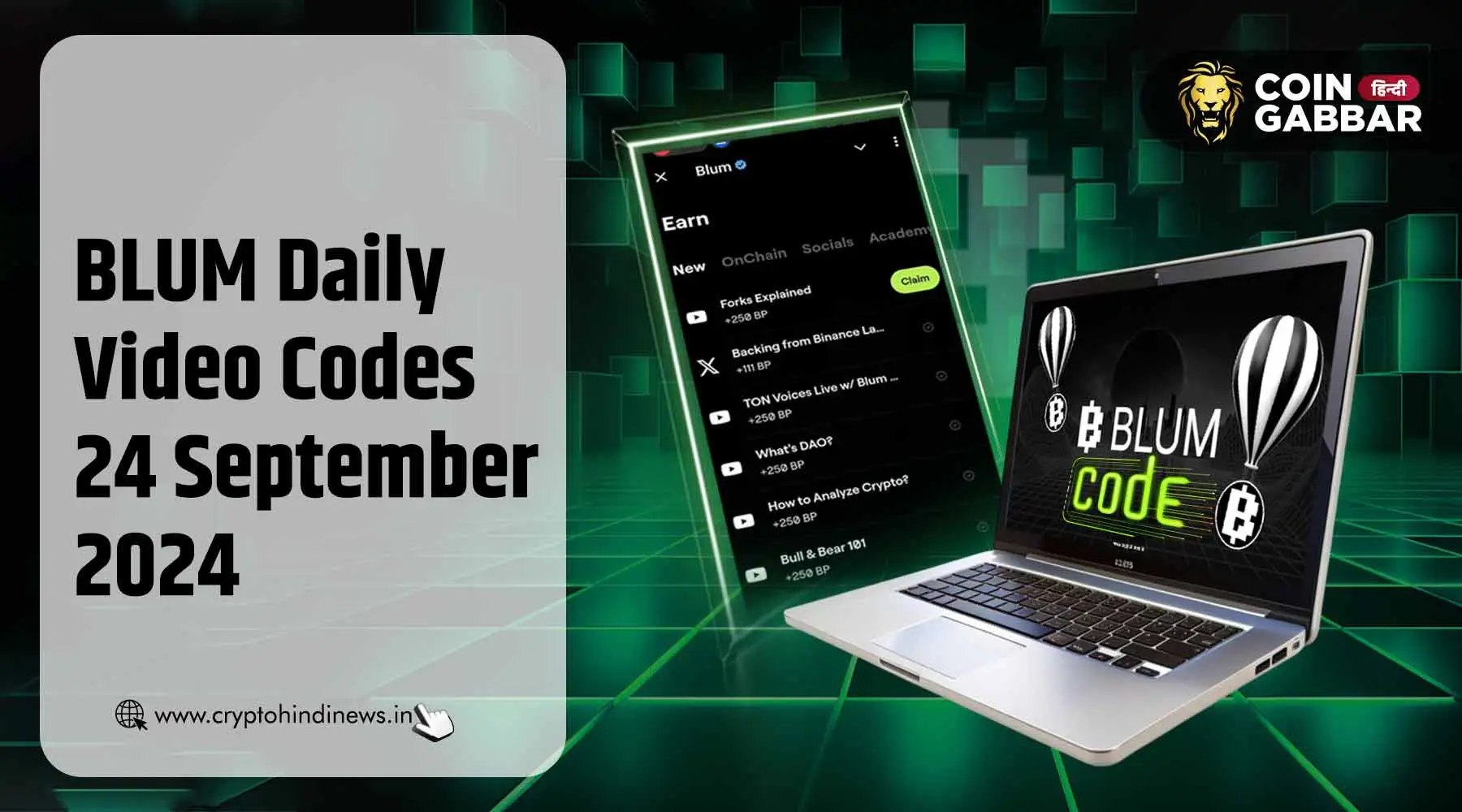 BLUM Daily Video Code