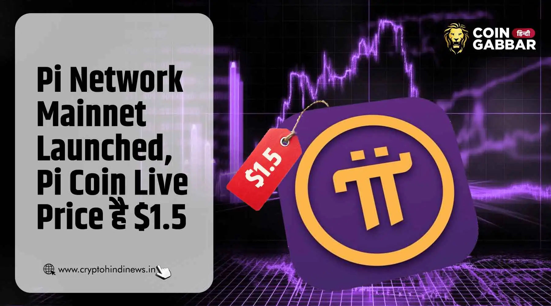 Pi Network Mainnet Launched, $1.50 है Pi Coin Price