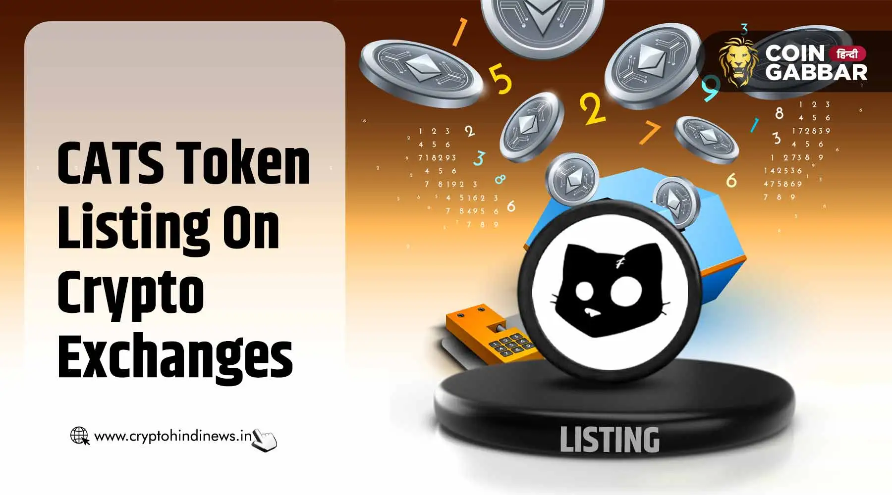 CATS Token Listing, इन टॉप क्रिप्टो एक्सचेंजों पर होगा लिस्ट
