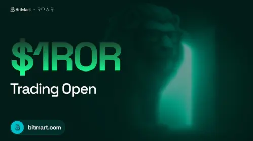 R0AR BitMart पर हुआ लिस्ट, $1R0R का पहला CEX डेब्यू