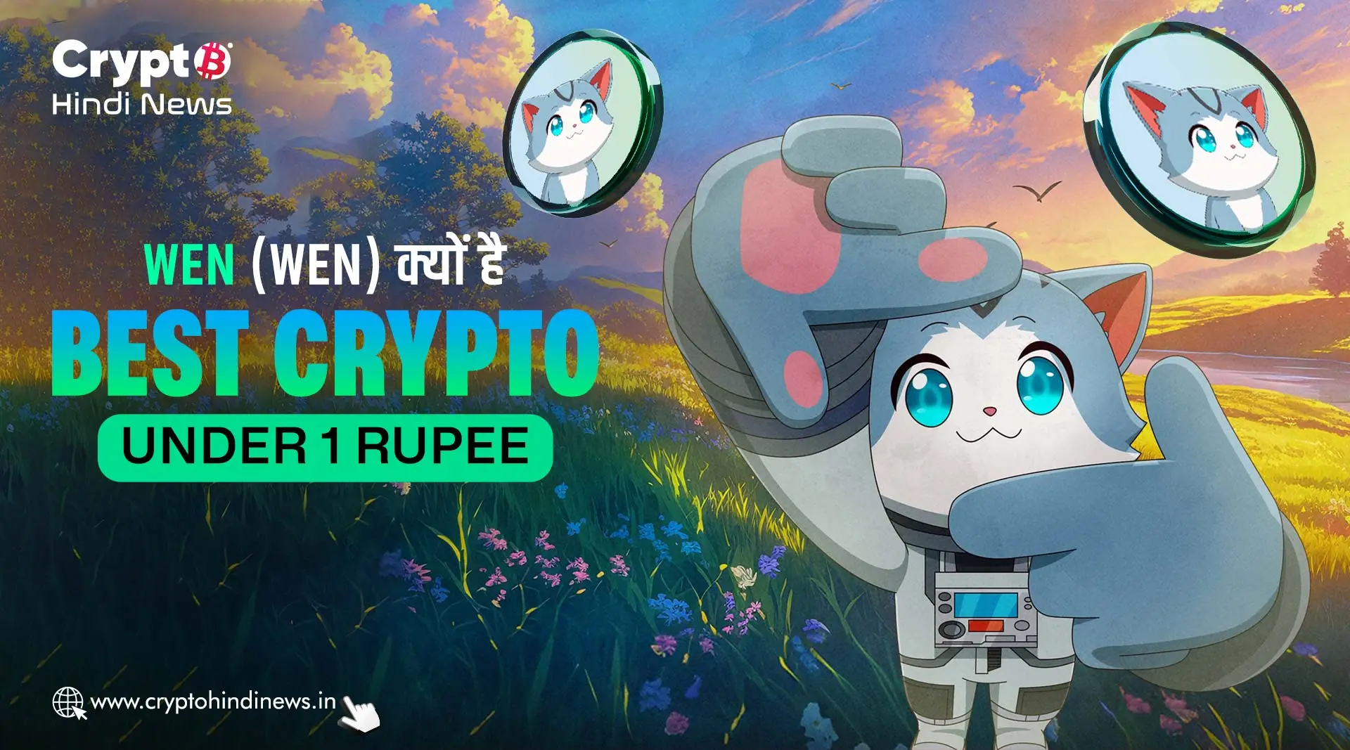 Best Crypto Under 1 Rupee: Wen बना इंटरनेट का सबसे प्यारा Meme Coin