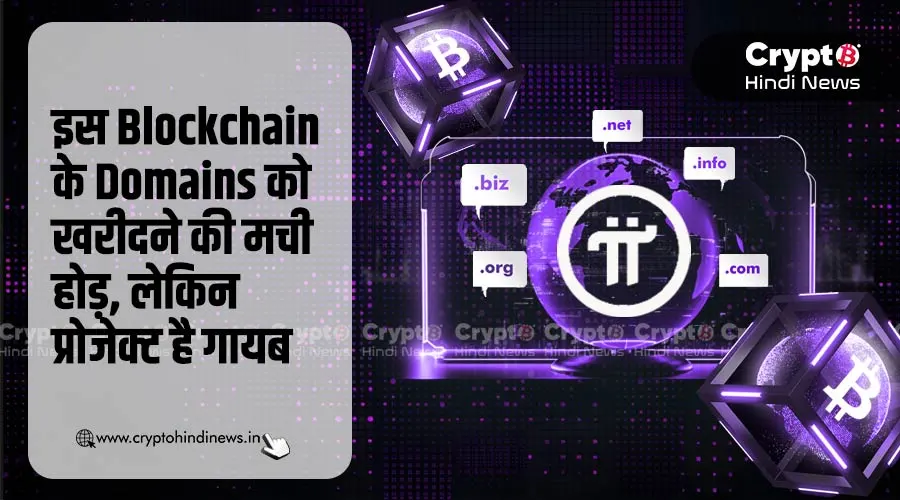 इस Blockchain के Domains को खरीदने की मची होड़, लेकिन प्रोजेक्ट है गायब