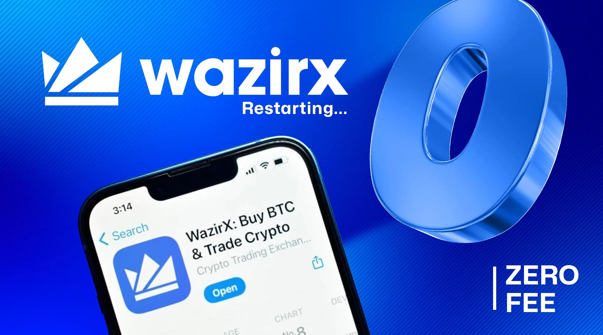 WazirX, 24 अक्टूबर से 0% ट्रेडिंग फ़ीस के साथ दोबारा शुरू होगा