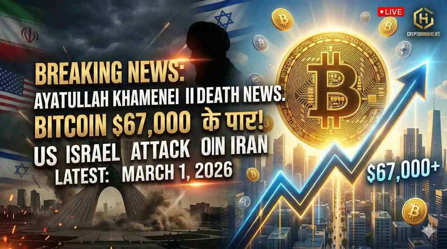 Ayatullah Khamenei Death News impact on crypto and bitcoin