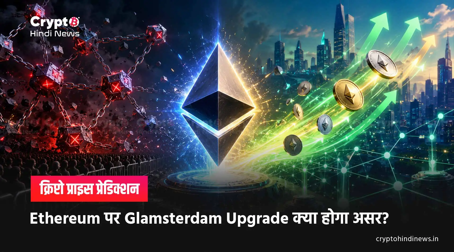 Ethereum Price Prediction: Glamsterdam Upgrade in hindi 