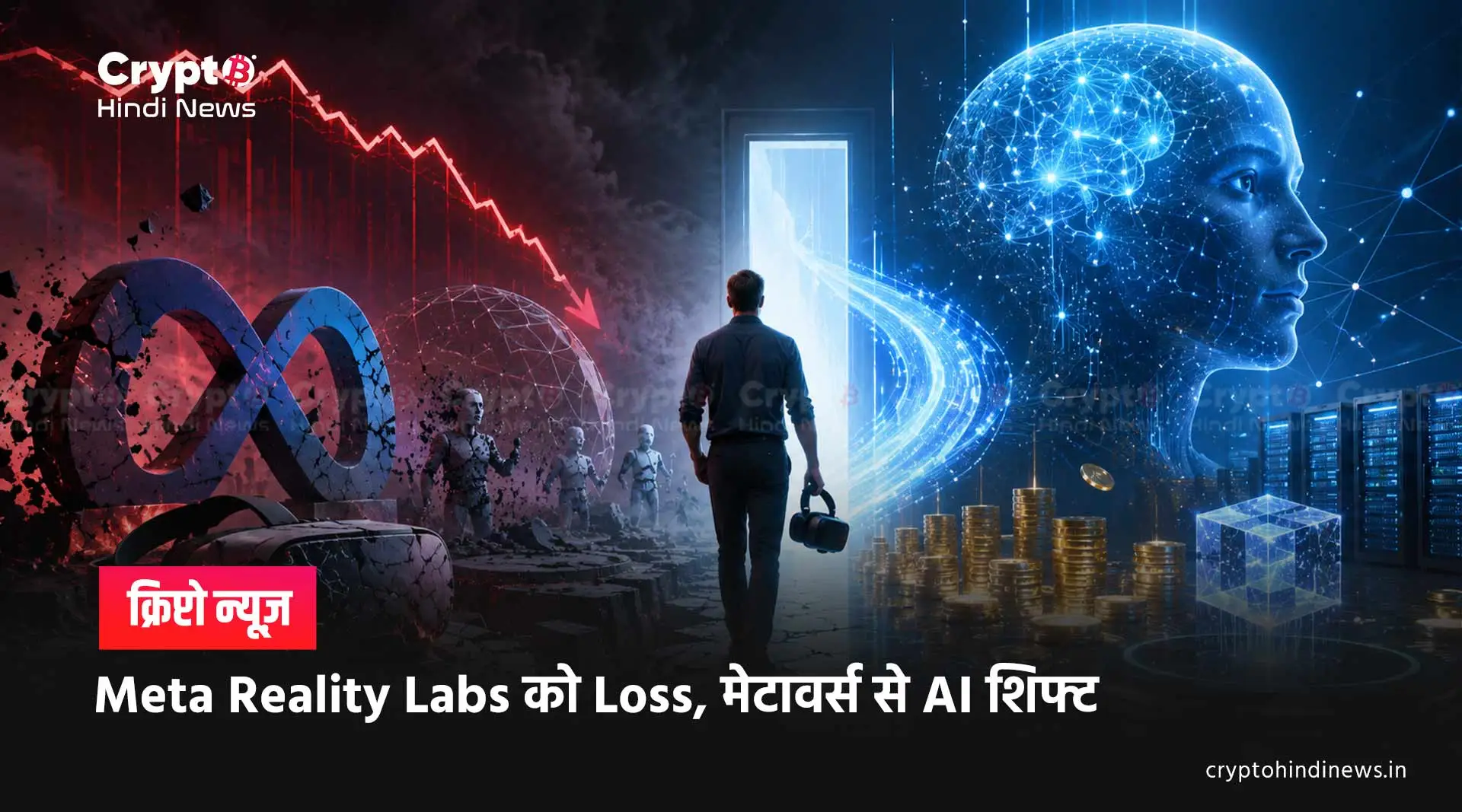  Metaverse News : Meta Reality Labs को $4.03B झटका