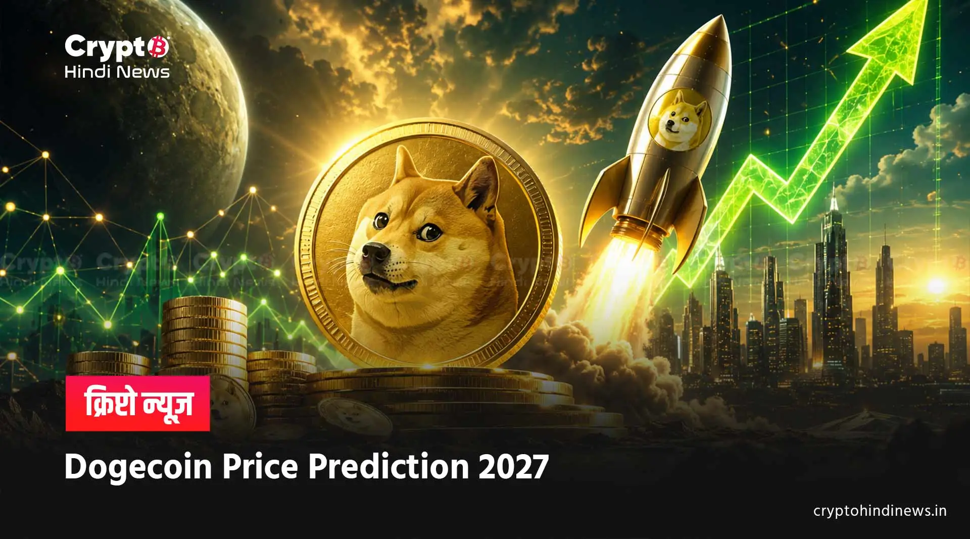Dogecoin Price Prediction 2027 INR hindi india 
