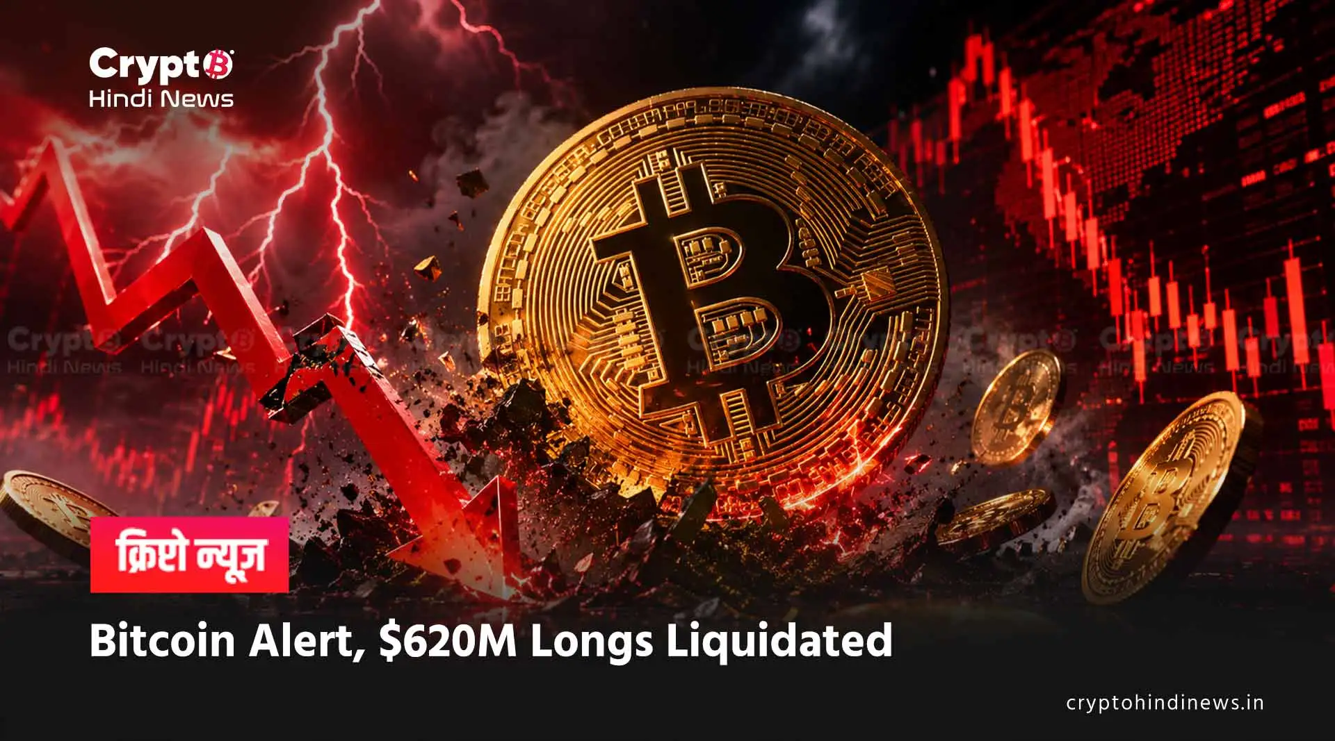 Bitcoin News: $620M Longs Liquidated