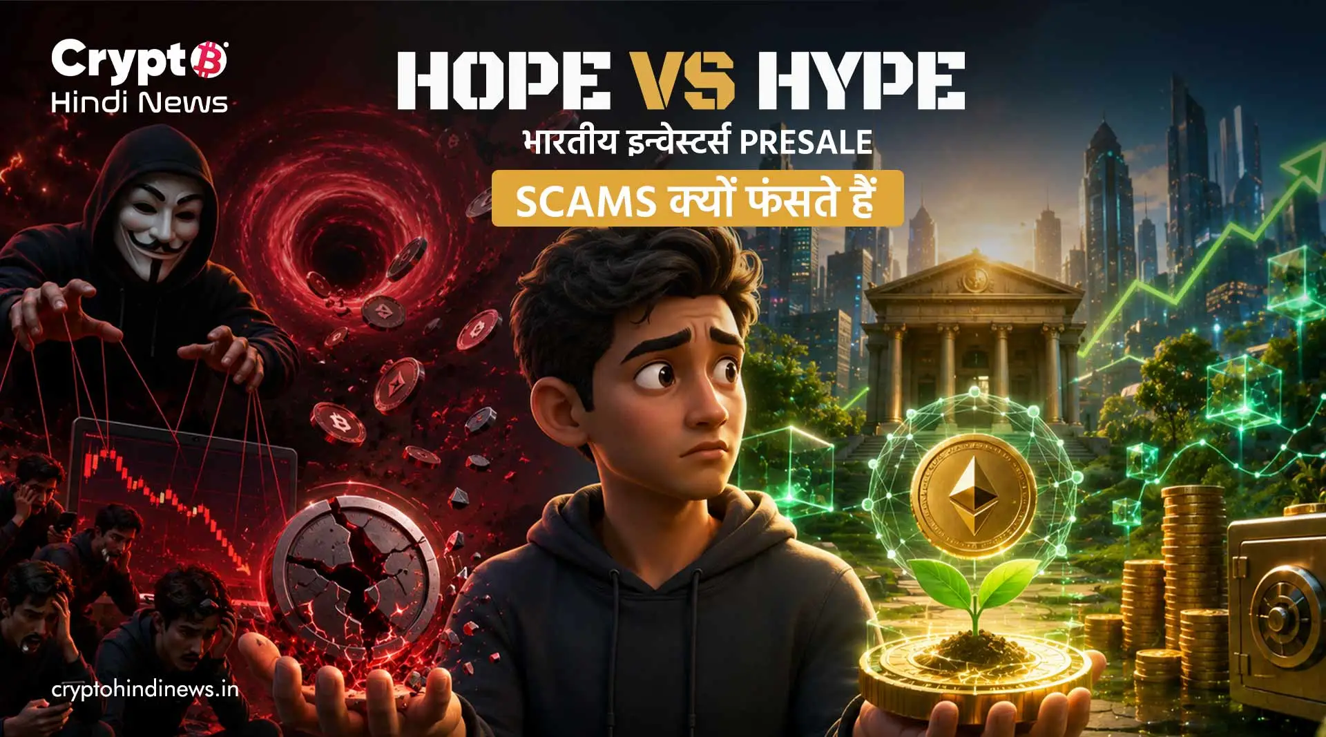 Hype vs Hope Crypto Scam 