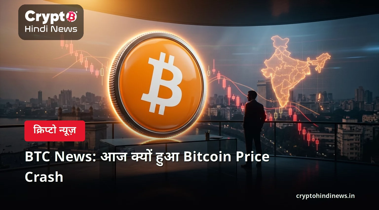 BTC News: आज क्यों हुआ Bitcoin Price Crash 