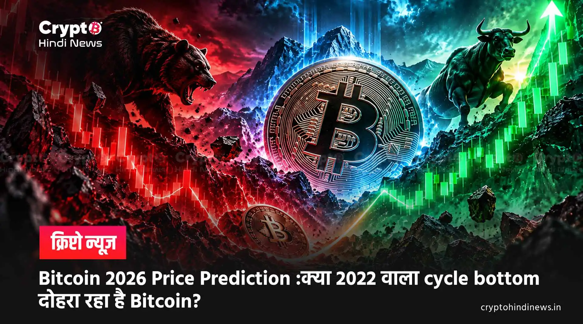 Bitcoin 2026 Price Prediction :क्या 2022 वाला cycle bottom दोहरा रहा है Bitcoin?