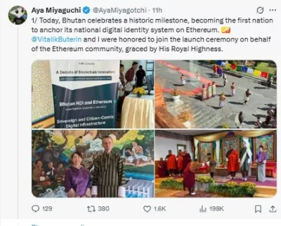 Bhutan Integrated National ID System with Ethereum