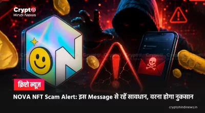 Nova NFT Reward Scam के रेड फ्लैग और जाँच प्रक्रिया चार्ट