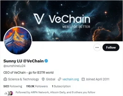 Top Crypto Leaders, जानिए VeChain Founder के बारे में