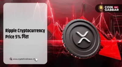 Ripple Cryptocurrency Price, 5% गिरा XRP, जानिए कारण