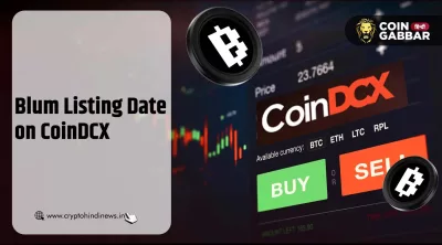 Blum Listing Date on CoinDCX