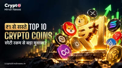 Top 10 Crypto Coins under 1 Rs: भारत में सस्ते क्रिप्टो कौन से हैं