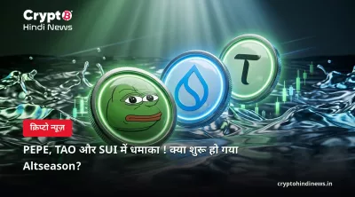 PEPE, TAO और SUI में धमाका ! क्या शुरू हो गया Altseason?