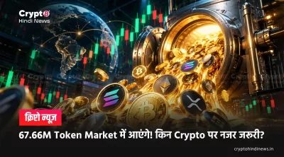  67.66M Token Market में आएंगे! किन Crypto पर नजर जरूरी?