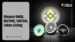 Binance पर हुई ONDO, BIGTIME, VIRTUAL Tokens की Listing