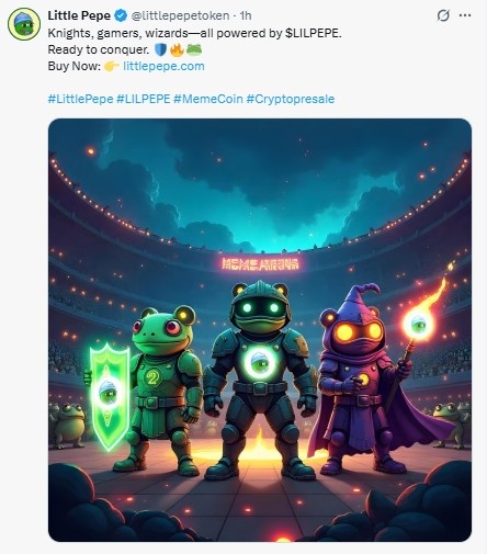 Little Pepe Coin कैसे खरीदे, Power, Gaming और Magic सब एक साथ