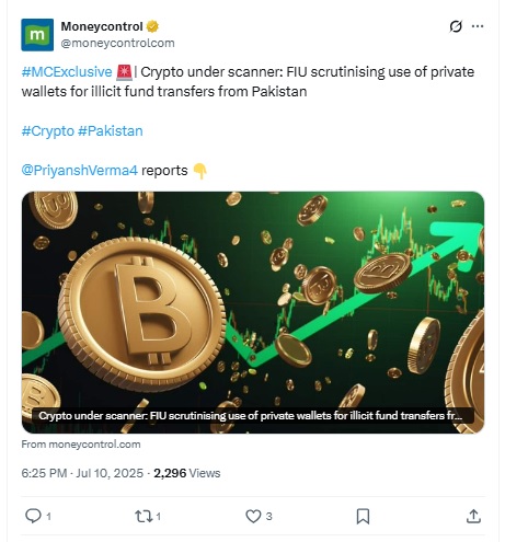 WazirX News - Moneycontrol X Post