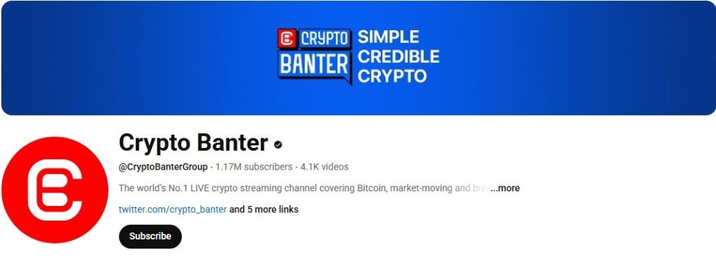 Crypto Banter- Best Crypto Influencer