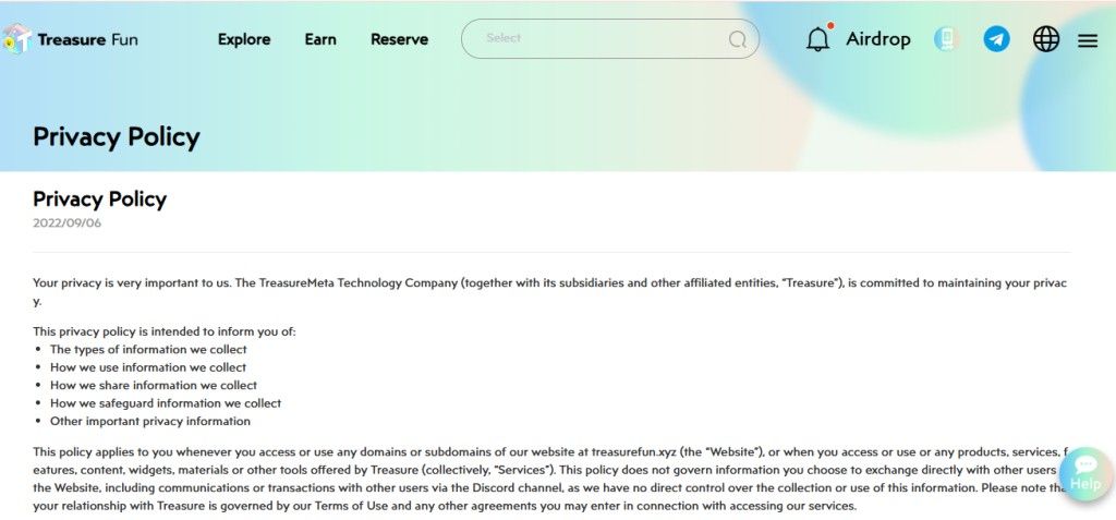 Treasure NFT Withdrawal