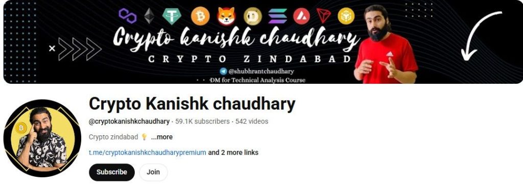 Kanishk Chaudhary- Best Crypto Influencer