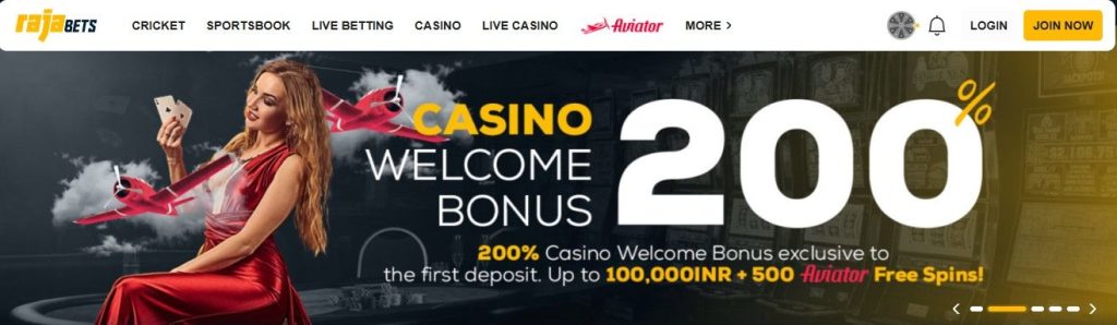 Crypto Casino- Rajabets Bonus Offer 