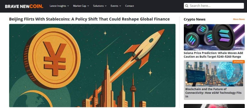 Brave New Coin, Best Crypto News Aggregators
