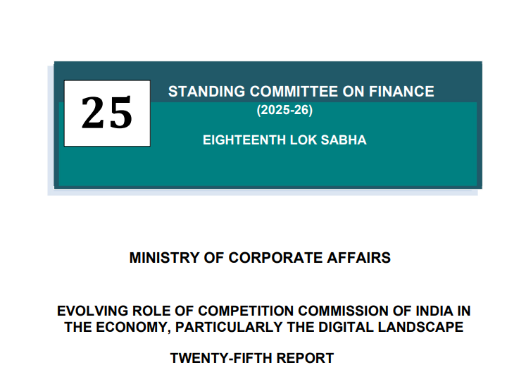 Crypto - Parliamentary Standing Committee on Finance