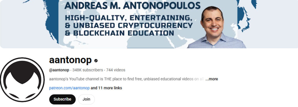 Andreas M. Antonopoulos, Best Crypto Influencer