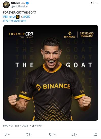 CR7 Coin Launch Date, जानिए कब होगी टोकन की लिस्टिंग